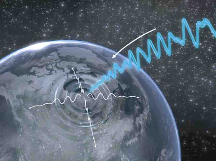magnetic blast waves space storm epicenter